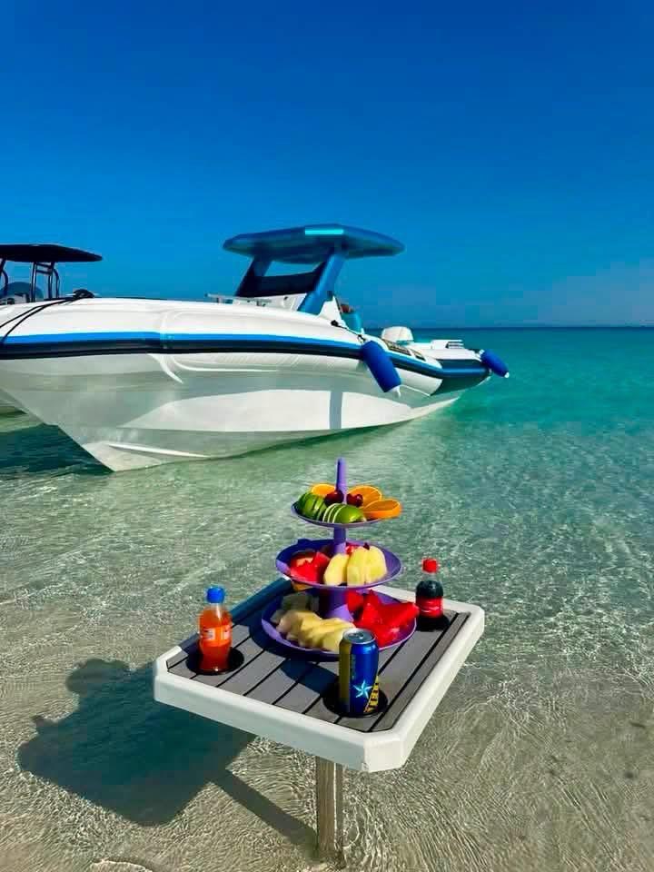 Speedboat on the Red Sea